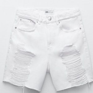 Zara high waisted shorts